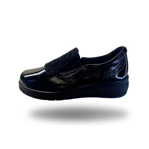 Mocassin orthopédique femme – Girly Noir