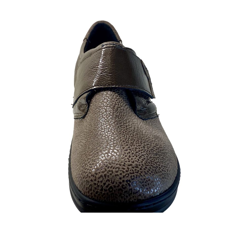 Geneviève Taupe - Chaussure orthopédique femme